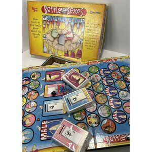 Battle of the Sexes Board Game University Games New Vtg 1997 20th Century